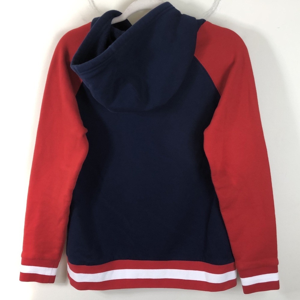 Boston Red Sox Fanatics Hoodie Sweatshirt Womens M Navy Red MLB Baseball - Picture 11 of 15